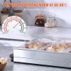 VEVOR Electric Buffet Server & Food Warmer, 25.6" x 15" Portable Stainless Steel Chafing Dish Set with Temp Control & Oven-Safe Pan, Catering
