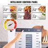 VEVOR Food Dehydrator Machine, 10 Stainless Steel Trays, 1000W Electric Food Dryer with Digital Adjustable Timer & Temperature