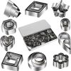 30pcs Mini Cookie - Biscuit Cutter Kitchen Tools