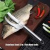 1pc Stainless Steel 3 In 1 Fish Scale Knife; Cut/Scrape/Dig Maw Knife Scale Scraper