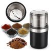 1pc Automatic Electric Grinder; Detachable Washable Design for Grain Spices Coffee Beans