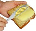 3 In 1 Stainless Steel Butter Spreader Knife, Curler Cutter