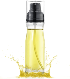 Oil Sprayer for Cooking (Color: Black, Size: 6.8 oz/200 ml)