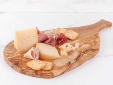 Olive wood Charcuterie Board (Color: Olive Wood, Size: medium)