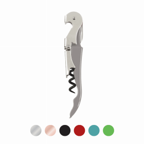 Truetap Double Hinged Waiter'S Corkscrew By True (Color: Grey)