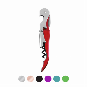 Truetap: Double-Hinged Corkscrew (Color: Red)