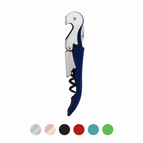 Truetap: Double-Hinged Corkscrew (Color: Navy Blue)