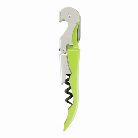 Truetap Double Hinged Waiter'S Corkscrew By True (Color: Lime Green)