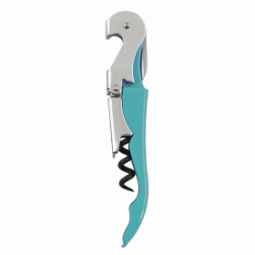 Truetap Double Hinged Waiter'S Corkscrew By True (Color: Teal)