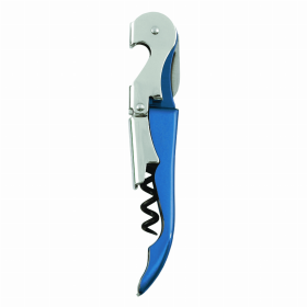 Truetap: Double-Hinged Corkscrew (Color: Metallic Blue)