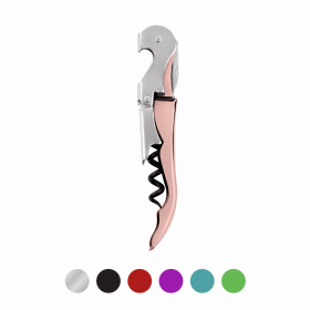 Truetap Double Hinged Waiter'S Corkscrew By True (Color: Copper)