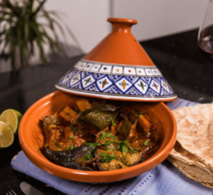Classic Tagine (Color: Blue, Size: medium)