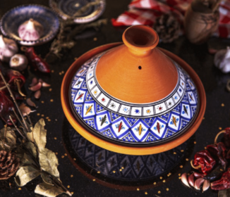 Classic Tagine (Color: Blue, Size: large)
