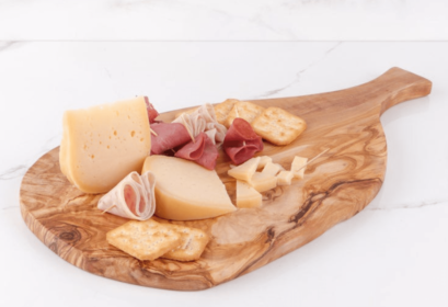 Olive wood Charcuterie Board (Color: Olive Wood, Size: large)