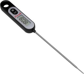 Escali AH1 Stainless Steel Oven Safe Meat Thermometer; Extra Large 2.5-inches Dial (Color: Digital Black)