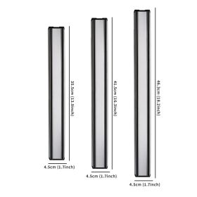 1pc Magnetic Knife Strips; Stainless Steel Magnetic Knife Bar - Use As Knife Holder; Knife Rack (Size: 14 Inch)