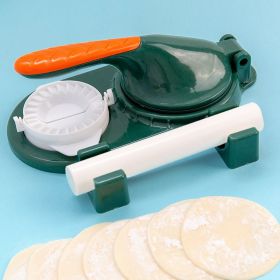 Set/3pcs; Household Dumpling Leather Mold; Handmade Dumpling Artifact; Three-piece Set Of Small Tools (Color: 1pc Green)