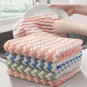 30x30cm 5/10PCS Kitchen Scouring Pad Dishcloth Household (Type: 10PCS)