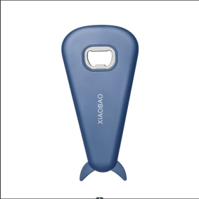 Reheyre Sturdy Bottle Opener - Rust-Proof ABS Jar, Can, Corkscrew - Essential Home Bar Tools (Color: Blue)
