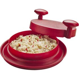 1pc Multifunctional Chicken Breast Shredder; Household Meat Splitter; Non-slip Kitchen Tool Mincer (Color: Red)