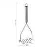 Stainless Steel Manual Potato Masher Kitchen Gadgets