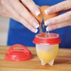 3pcs/6pcs Non-stick Silicone Egg Cup; Kitchen Gadget Steamed Egg Cup; Poachers Accessories