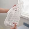 1pc Retractable Fruits And Vegetables Drain Basket; Extendable Over The Sink; Adjustable Strainer; Kitchen Sink Washing Basket