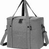 1pc Insulated Lunch Bag Reusable Large Food Cooler Box Tote Shoulder Strap For Work Office Picnic Beach Travel