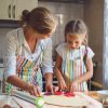 Dough Rolling Pin Stainless Steel with 4 Removable Adjustable Thickness Rings and Rolling Mat