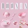 1pc Multifunctional Vegetable Cutter, Potato Shredded Grater, 3 Blades Or 6 Blades Optional