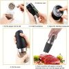 1pc/2pcs Electric Salt or Pepper Mill Herb or Spice Grinder Automatic Gravity Induction Mill Kitchen Tools