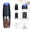 1pc/2pcs Electric Salt or Pepper Mill Herb or Spice Grinder Automatic Gravity Induction Mill Kitchen Tools