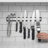 1pc Magnetic Knife Holder Strips; Stainless Steel Wall Mount Rack; Kitchen Utensil Tool Holder