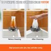 VEVOR Glass Rinser, 10 Powerful Spraying Jets 360¬∞ Rotating Cup Cleaner for Sink, 304 Stainless Steel ABS Cup Holder