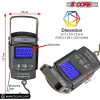 5 Core Fish Scale 110 LBS 50 KG, Handheld Portable Electronic Digital Hanging Hook Scale with 2 AAA Batteries