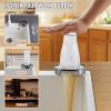VEVOR Glass Rinser, 10 Powerful Spraying Jets 360¬∞ Rotating Cup Cleaner for Sink, 304 Stainless Steel ABS Cup Holder