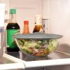 5pcs Silicone Fresh-keeping Cover; Microwave Oven Heating Food Bow or Skillet Lid Set; Kitchen Supplies