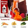 4in1; Vegetable Slicer; Multifunctional Devise; Manual Rotary Food Grater, Cutter, Kitchen Gadgets