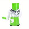 4in1; Vegetable Slicer; Multifunctional Devise; Manual Rotary Food Grater, Cutter, Kitchen Gadgets