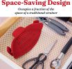 Kitchen Snap N Strain Adjustable Silicone Clip On Strainer for Pots, Pans, and Bowls - Gray