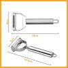 Kitchen Peeler Stainless Steel Double-Head Household Multiple-Function