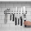 1pc Magnetic Knife Holder Strips; Stainless Steel Wall Mount Rack; Kitchen Utensil Tool Holder