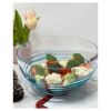 Swirl Acrylic Serving Bowls, Unbreakable Large Plastic Bowls, BPA Free