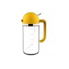 1pc 2-in-1 Oil Spray Bottle Auto Open Pour Olive Oil Grill Sprayer Leak-proof Nozzle BBQ Kitchen Accessories