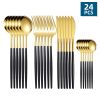 24pcs/Set Stainless Steel Cutlery