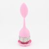 Silicone Handle 7pcs Tea Infuser Stainless Steel Strainer Drip Tray Included - Loose Tea Steeper - Best Tea Infuser For Loose Leaf Or Herbal Tea