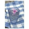 Diamond Cut Acrylic Glasses Drinking Set of 4