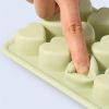 1pc High Quality Silicone 21 Heart Shaped Ice Cube Tray Mold