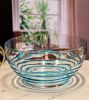Swirl Acrylic Serving Bowls, Unbreakable Large Plastic Bowls, BPA Free