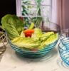 Swirl Acrylic Serving Bowls, Unbreakable Large Plastic Bowls, BPA Free